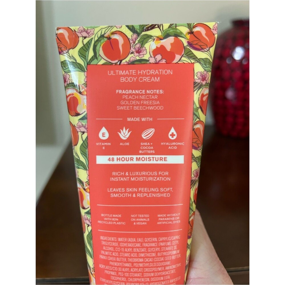 Vera Bradley x Bath & Body Works Peach Blossom & Nectar Hydration Body Cream - Picture 5 of 12
